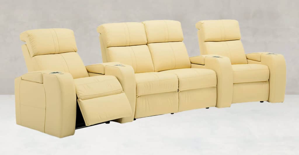 Leather Home Theatre Seating Toronto The Chesterfield Shop