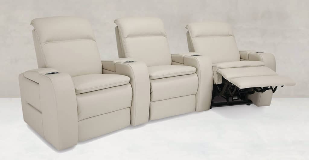 Leather Home Theatre Seating Toronto The Chesterfield Shop