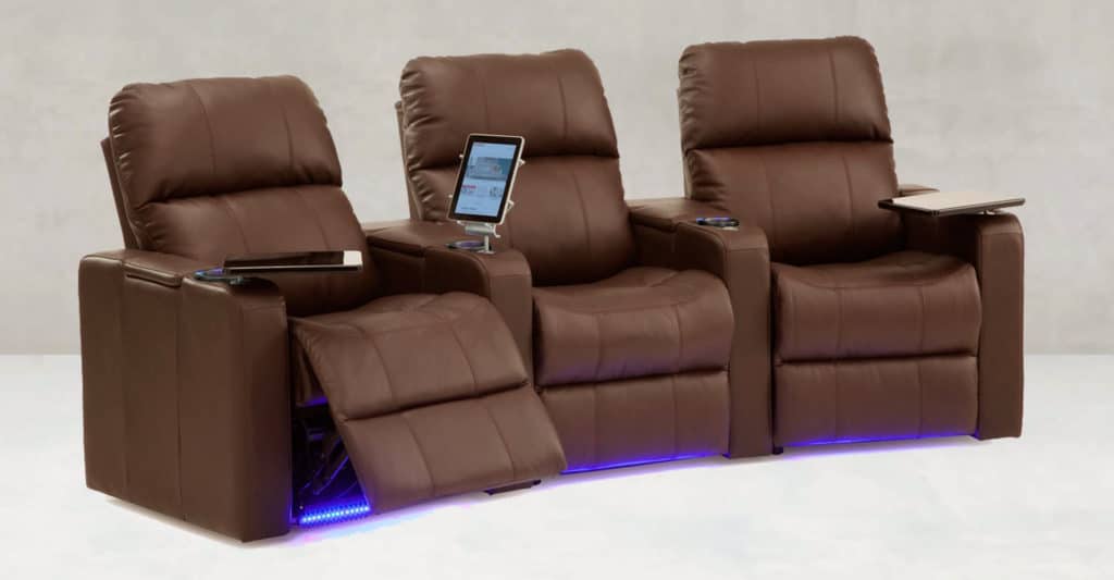 Leather Home Theatre Seating Toronto The Chesterfield Shop