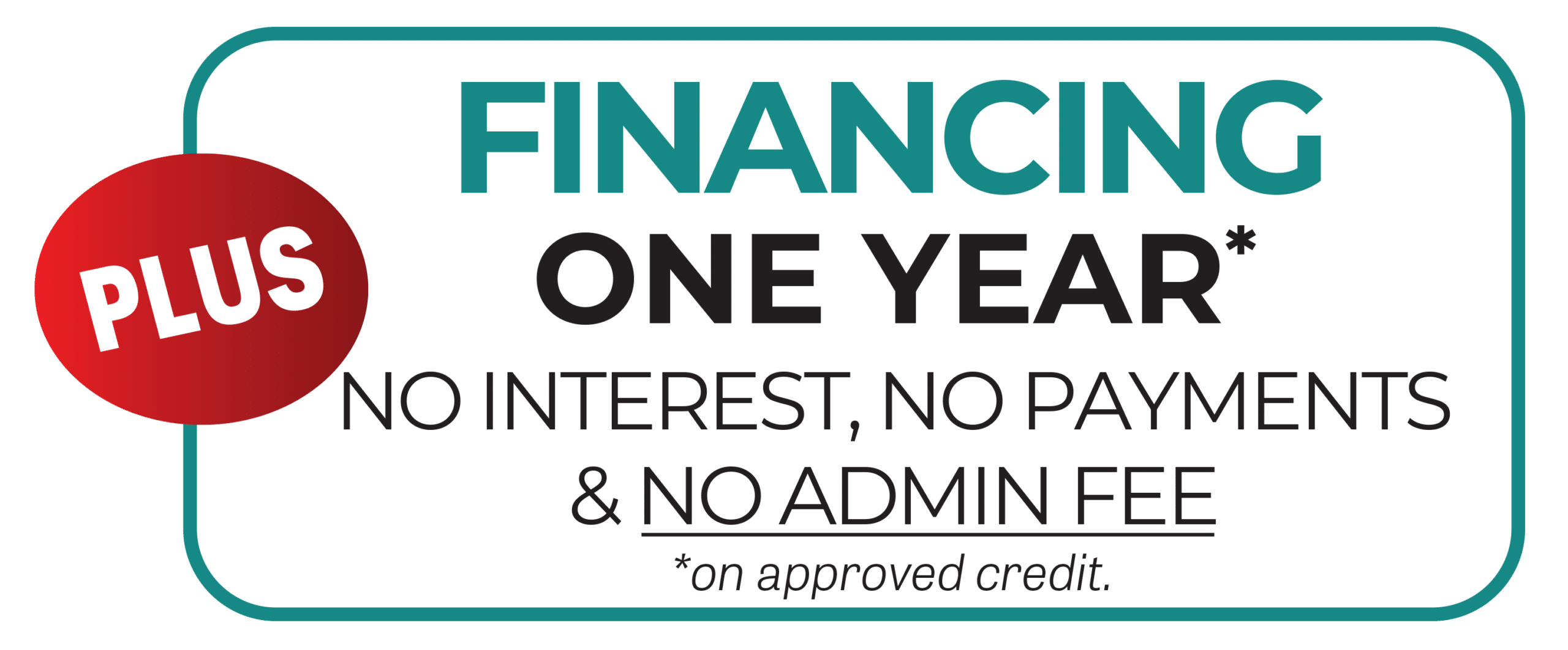 Financing Available