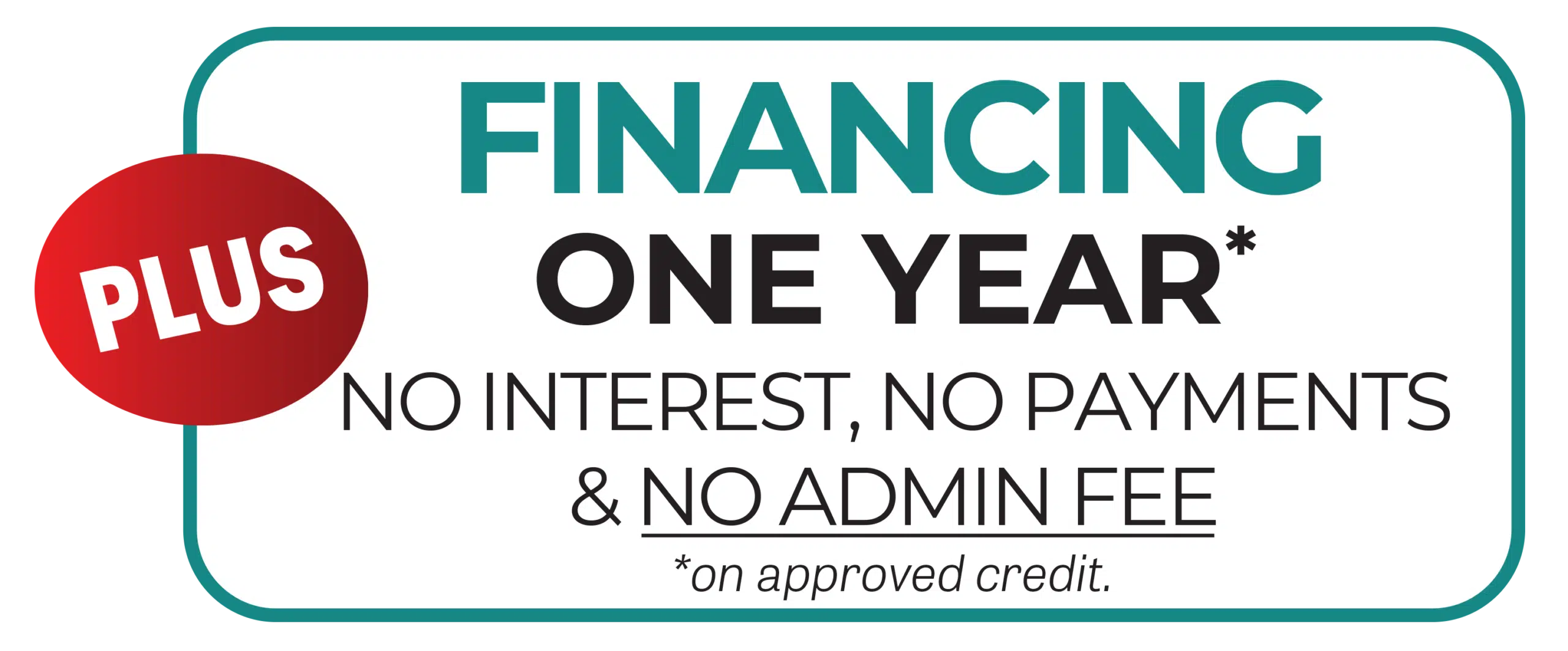 Financing Available